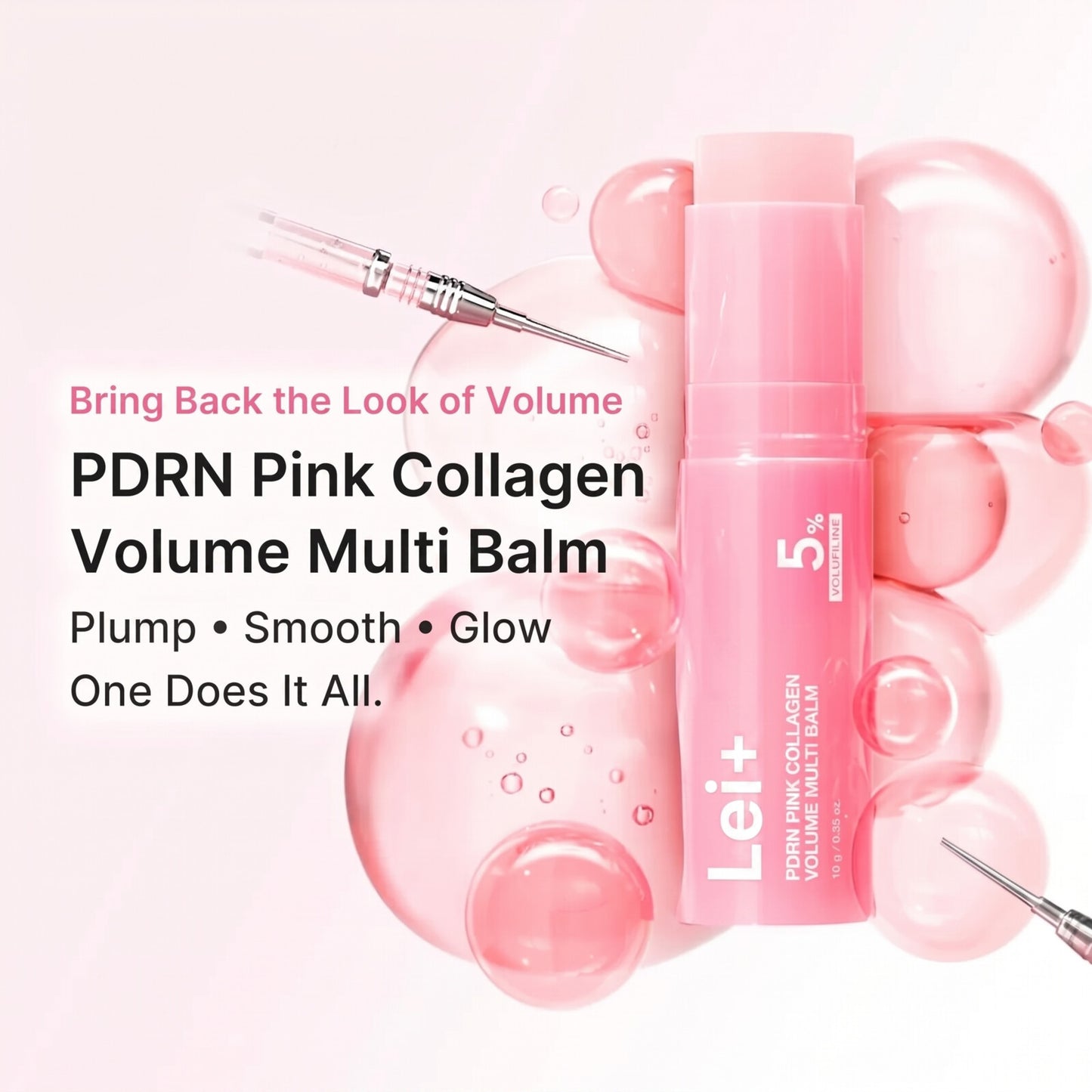 Lei+ Pink Collagen Volume Multi Balm